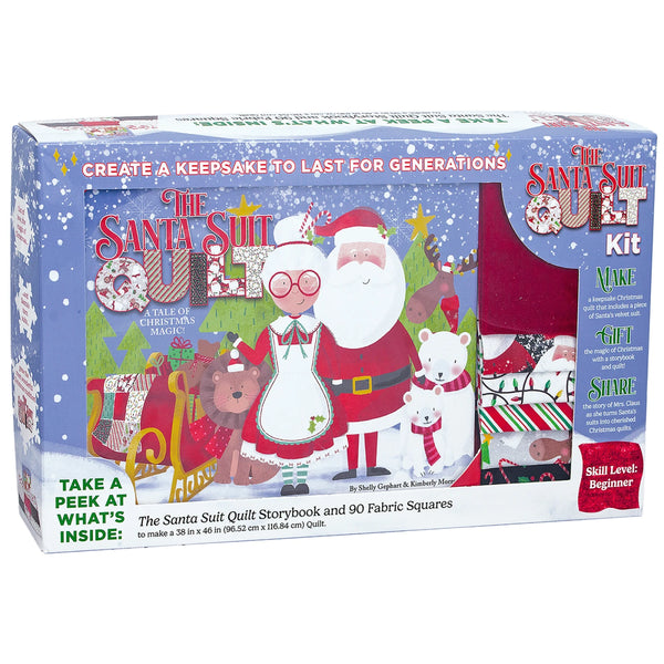 New 2026 Santa Suit Quilt Kit Box # 3W-SSQK-BOX