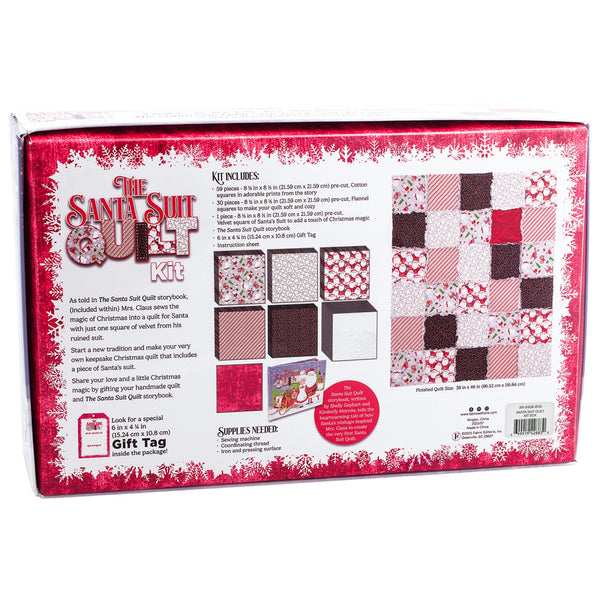 New 2026 Santa Suit Quilt Kit Box # 3W-SSQK-BOX