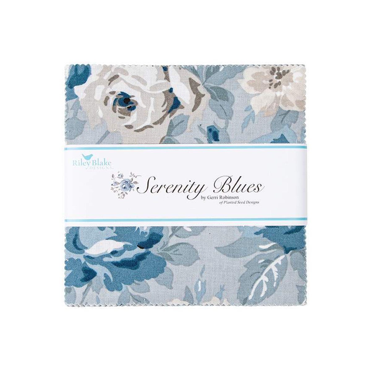 Serenity Blues 5" Stacker Gerri Robinson for Riley Blake Designs