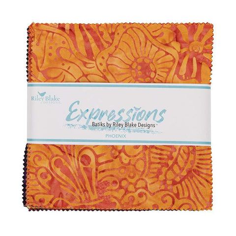 Sale Expressions Batiks Phoenix 5" Stacker