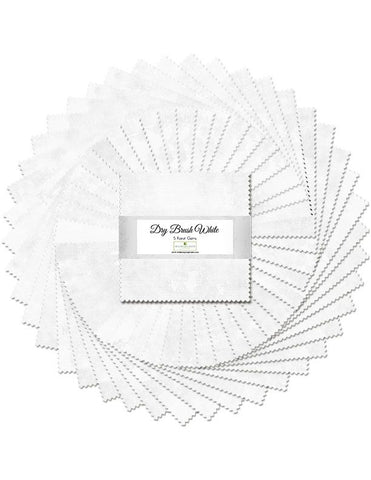 New 2025 Dry Brush White - 5 Karat Gems Wilmington Prints