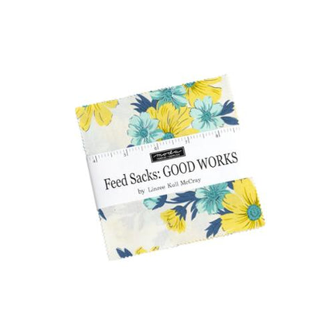 Sale Feed Sacks Good Works Charm 23350PP Moda