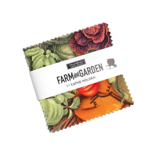 New 2025 Farm And Garden Mini Charm 7470MC Moda