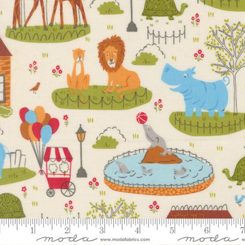 New 2026 Animal Park Fun Fabric Collection Moda