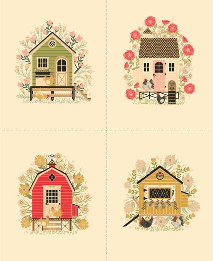 New 2026 The Henhouse  Fabric Collection Moda