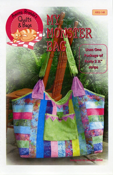 My Monster Bag # ABQ148 By Among Brenda's Quits and bags