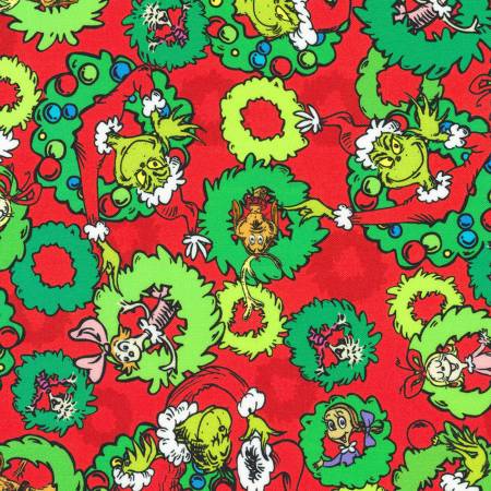 How the Grinch Stole Christmas by Dr. Seuss Enterprises Collection for Robert Kaufman