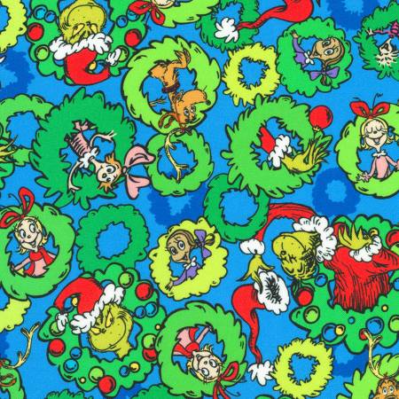 How the Grinch Stole Christmas by Dr. Seuss Enterprises Collection for Robert Kaufman