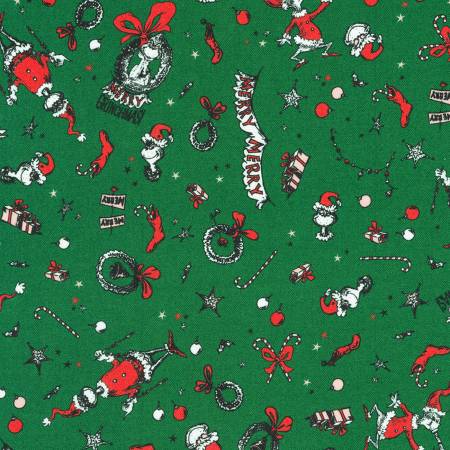 How the Grinch Stole Christmas by Dr. Seuss Enterprises Collection for Robert Kaufman