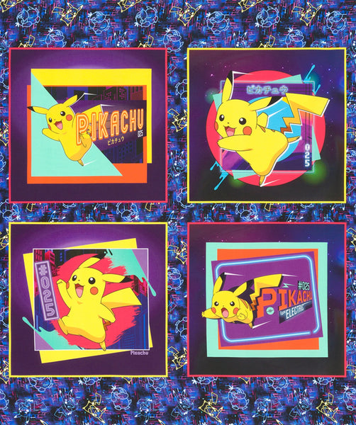 Pokemon Neon Lights By The Pokemon Co Collection From Robert Kaufman