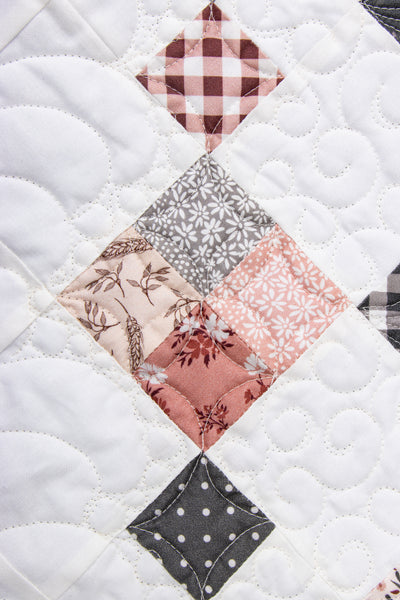 Modern Prairie  Prairie Patchwork Quilt Kit boxed. Co Founder Melissa Gilbert Riley Blake Designs