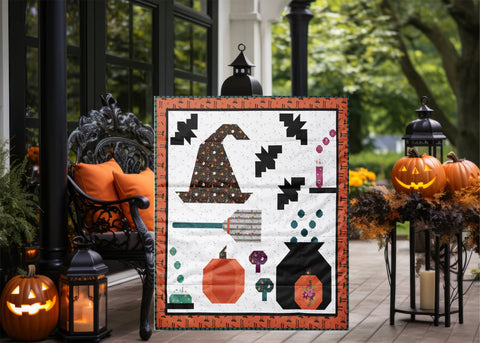 New Witch's Sampler # BSI288 Quilt Pattern