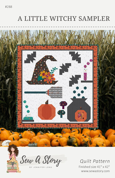 New Witch's Sampler # BSI288 Quilt Pattern