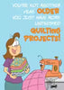 New 2026 Birthday Card for Quilters More unfinished quilting projects
