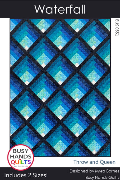 New Waterfall # BUS0551 Quilt Pattern