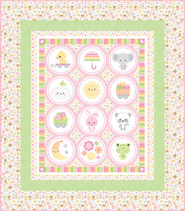 Bundle of Joy Panel Quilt Boxed Kit Riley Blake Designs