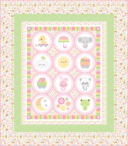 Bundle of Joy Panel Quilt Boxed Kit Riley Blake Designs