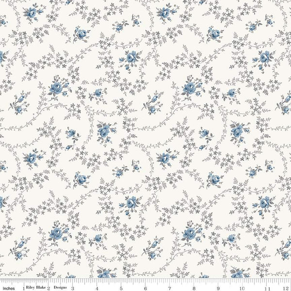 Serenity Blues Collection by Gerri Robinson for Riley Blake Fabrics