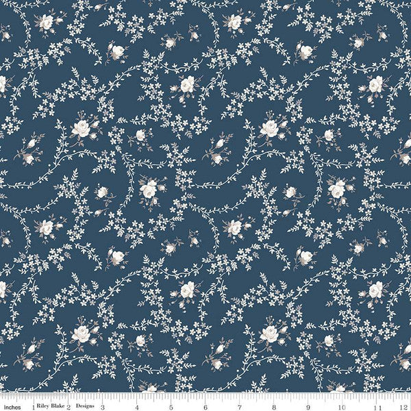 Serenity Blues Collection by Gerri Robinson for Riley Blake Fabrics