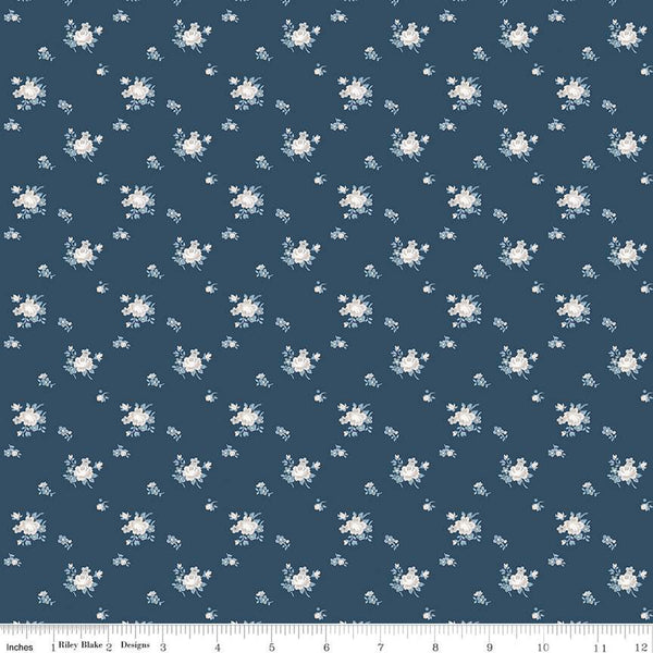 Serenity Blues Collection by Gerri Robinson for Riley Blake Fabrics