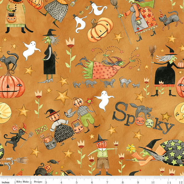 New 2026  Spooky Fabric collection Riley Blake Designs