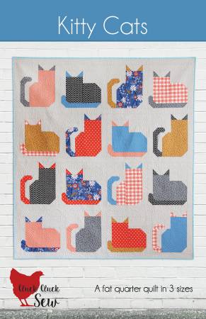 Kitty Cats # CCS212 Quilt Pattern Cluck Cluck Sew