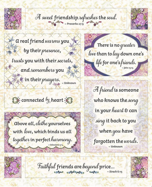 New 2025 Connected By Heart by From Timeless Treasures Tonga Batik Mayfair by Wing and a Prayer