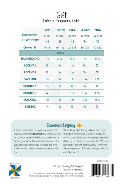 New Gift # CQD01246 quilt pattern 5 different sizes