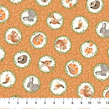 Woodland Babes Collection By Kathryn Christensen for Northcott Fabrics