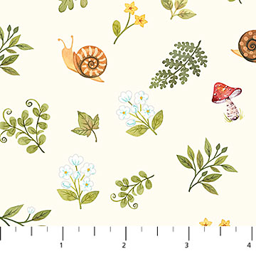 Woodland Babes Collection By Kathryn Christensen for Northcott Fabrics