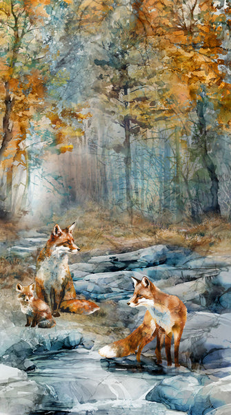 New 2025 Fox Den Collection Northcott fabrics