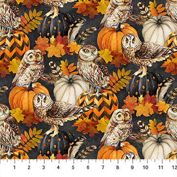 New 2026 Night Owl Collection Northcott fabrics by Deborah Edwards