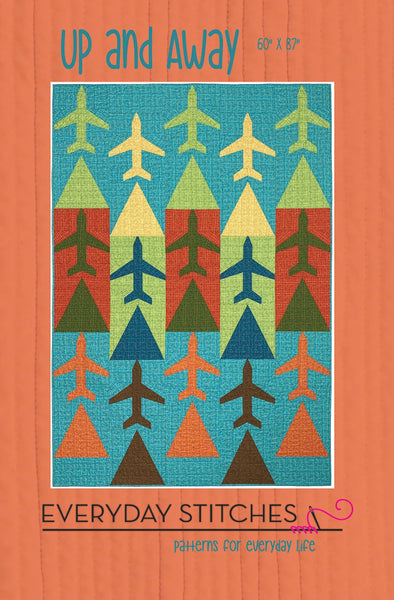 New 2026 Up and Away Quilt Pattern # ES-504-UPA
