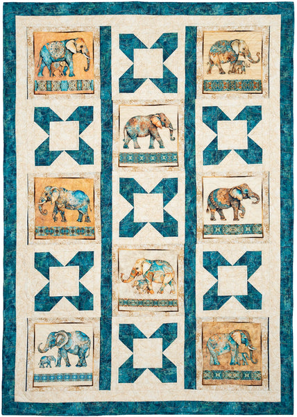 New 2025 Panel Perfect 3-Yard Quilts # FC032543 3 Yard Quilts