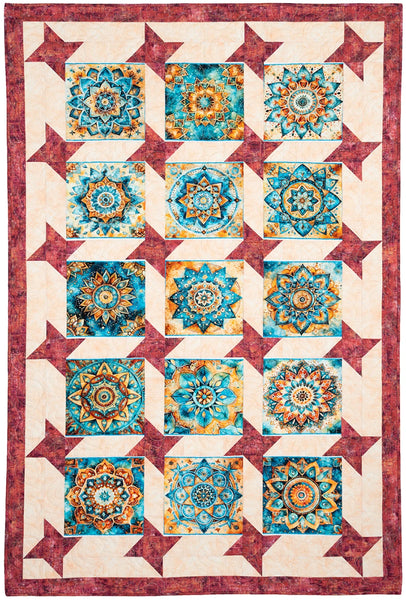 New 2025 Panel Perfect 3-Yard Quilts # FC032543 3 Yard Quilts