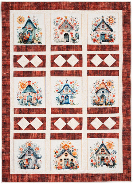 New 2025 Panel Perfect 3-Yard Quilts # FC032543 3 Yard Quilts