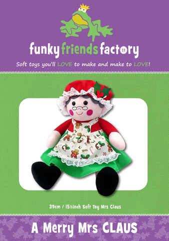 New 2025 Funky Friends Factory Merry Mrs. Claus