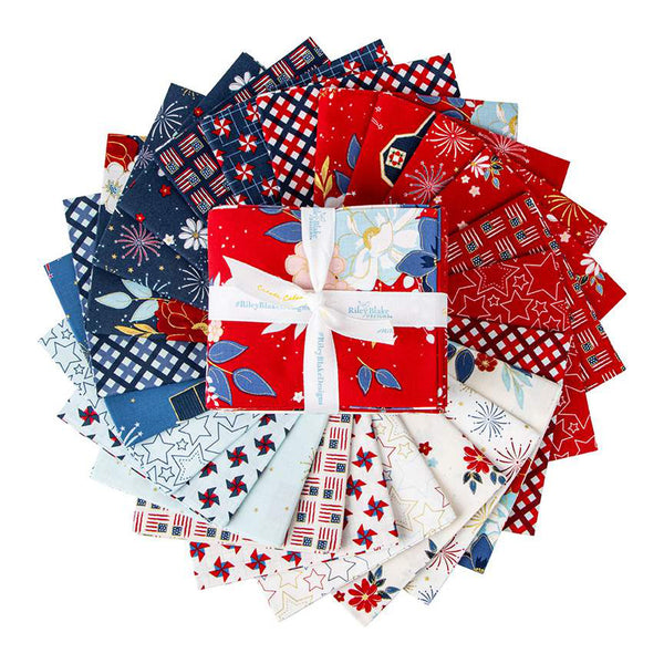 Sweet Freedom Fat Quarter Bundle Riley Blake Designs