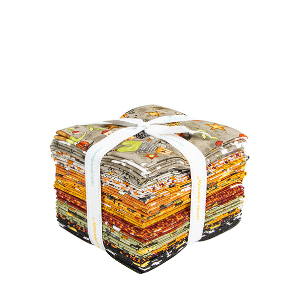 New 2026 Spooky Fat Quarter Bundle 24 pcs Riley Blake Designs