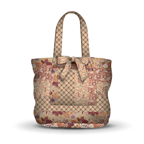 New 2025 Evening on the Prairie Home Dec 42in x 60in Cottage Core Tote Panel Sienna