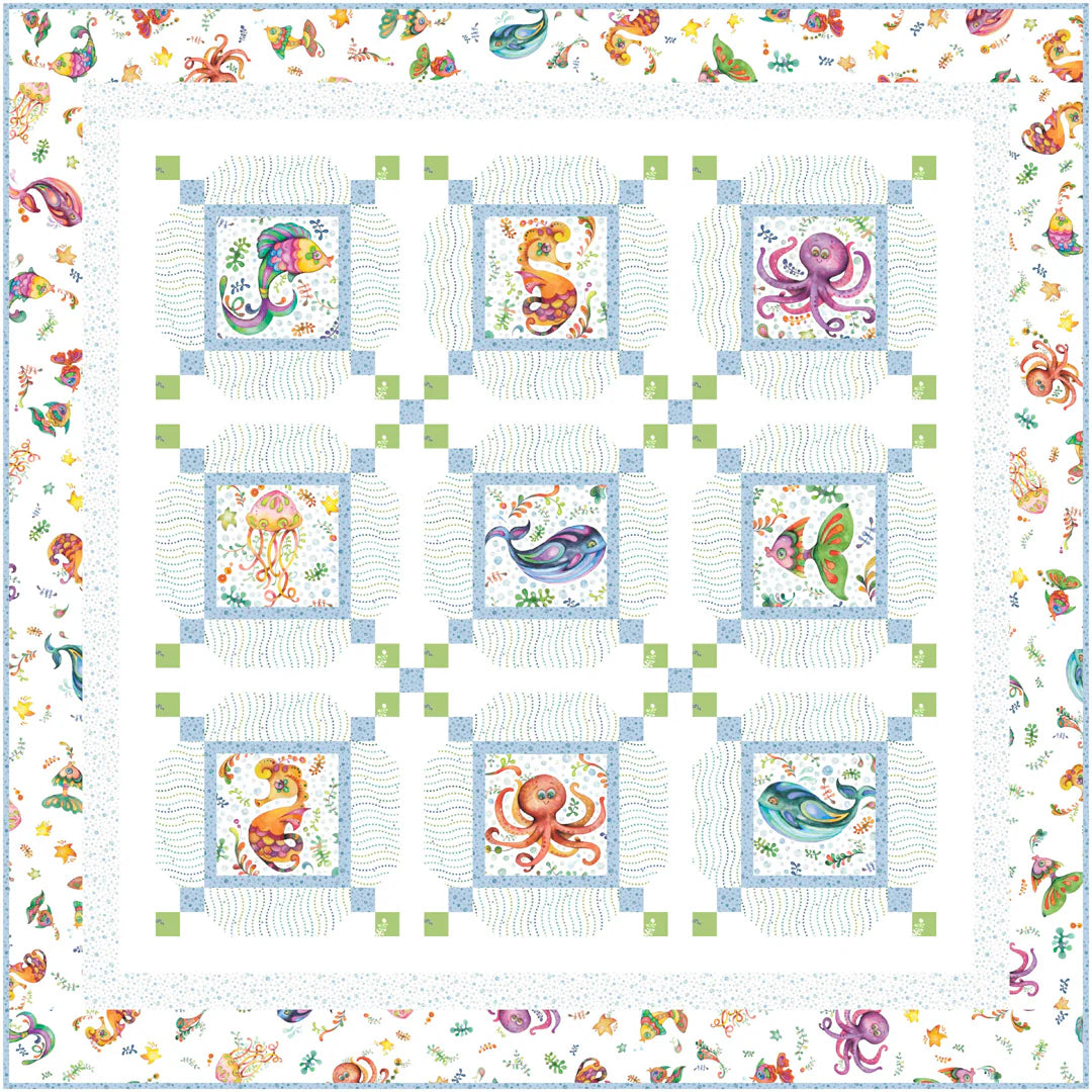 New 2025 Connections Quilt by Wendy Sheppard featuring with FREE pattern P& B Textiles
