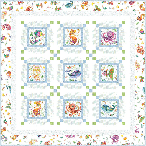 New 2025 Connections Quilt by Wendy Sheppard featuring with FREE pattern P& B Textiles