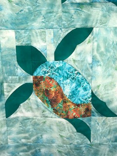 New 2025 Quilt Kit Turtle Trails 65.5" x 74.5"