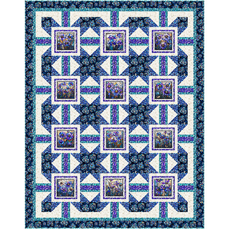 New 2026 Pattern only Glass Garden featuring two quilt patterns