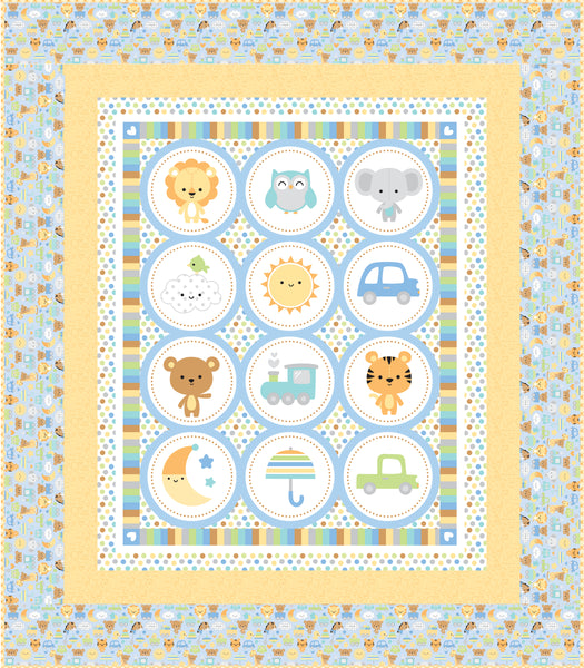 Special Delivery Panel Quilt Boxed Kit