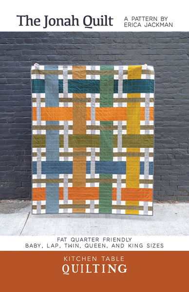 New The Jonah Quilt Pattern # KTQ160 5 sizes