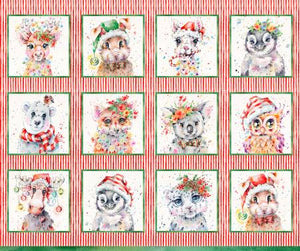 Little Darlings Christmas fabric Collection by Sally Walsh for P&B Textiles