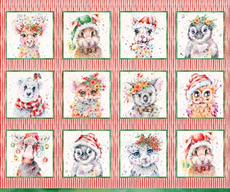 Little Darlings Christmas fabric Collection by Sally Walsh for P&B Textiles