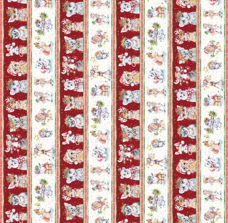 Little Darlings Christmas fabric Collection by Sally Walsh for P&B Textiles