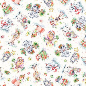 Little Darlings Christmas fabric Collection by Sally Walsh for P&B Textiles